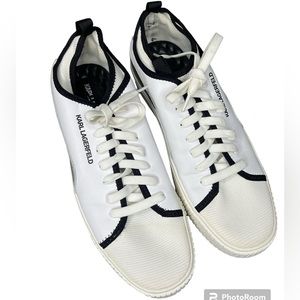 Karl Largerfeld Paris Leather Low Top Sneakers